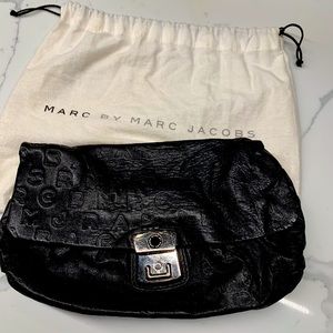 Marc By Marc Dreamy Linda Black Leather Clutch
